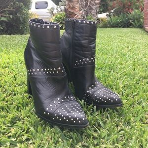 Steve Madden studded booties